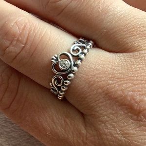 Pandora Princess Tiara Crown Ring